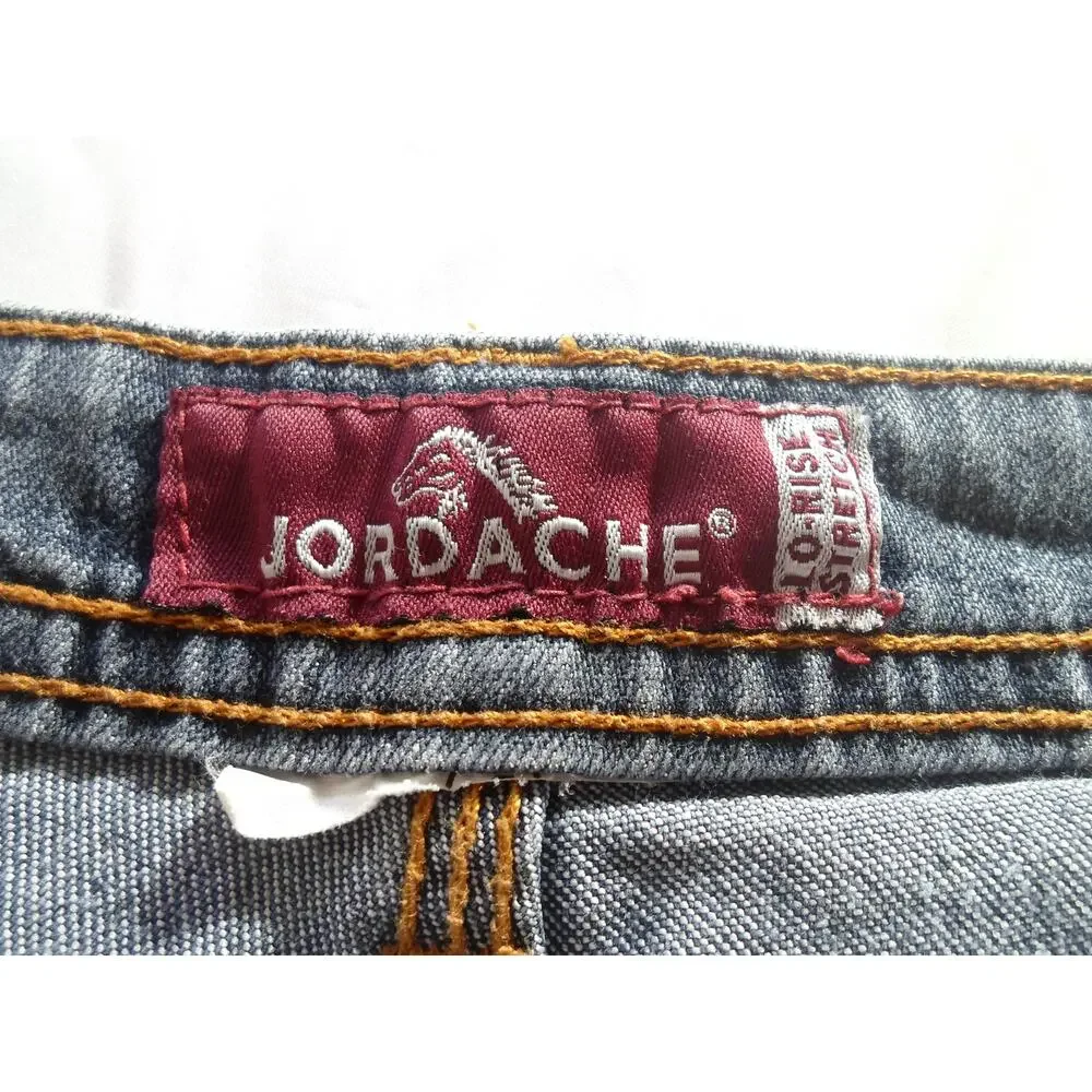 Jordache lo-Rise Stretch Capri VTG 90s Womens Waist=30 Ins=22 Rise=8 Lightwash